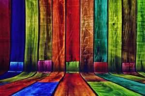 colored wood